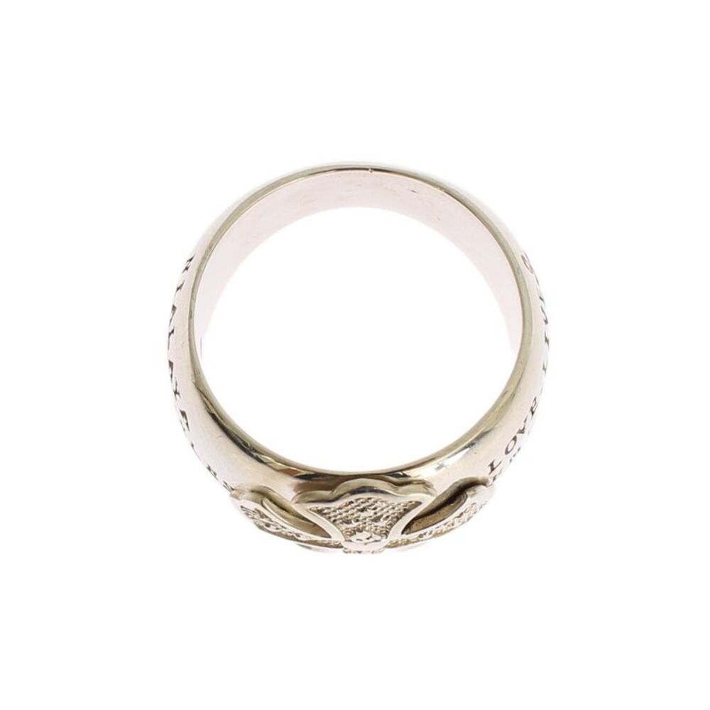Nialaya Silver Cross Womens 925 Sterling Ring